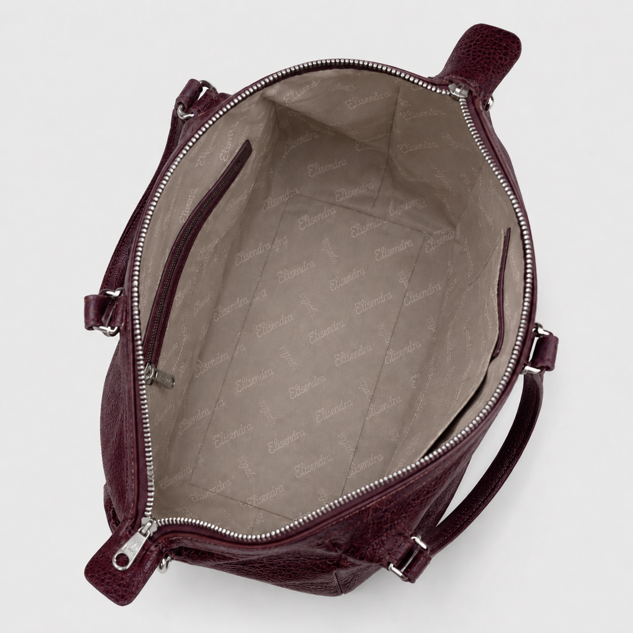 Borsa a Sacca Stella Scorpius Cocco stampato Dark