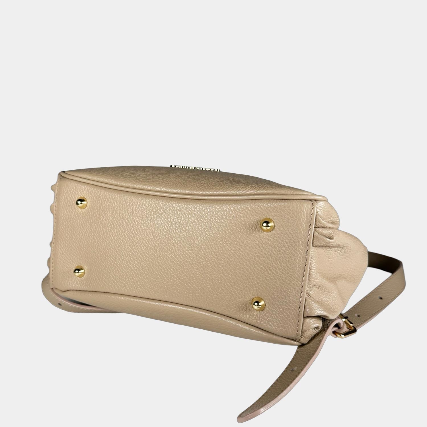 Zaino Gioa Moka Pelle Martellata Oro
