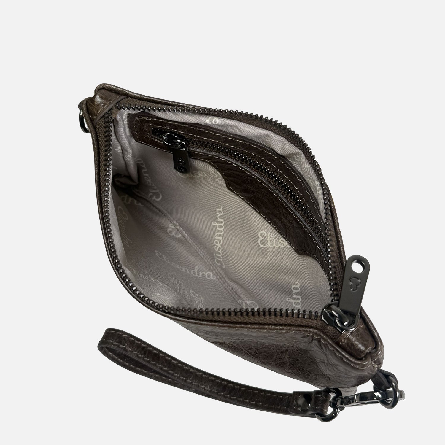 Borsa a mano Mini Grace Granito Pelle Vintage Dark SPEDIZIONE DAL 04/12