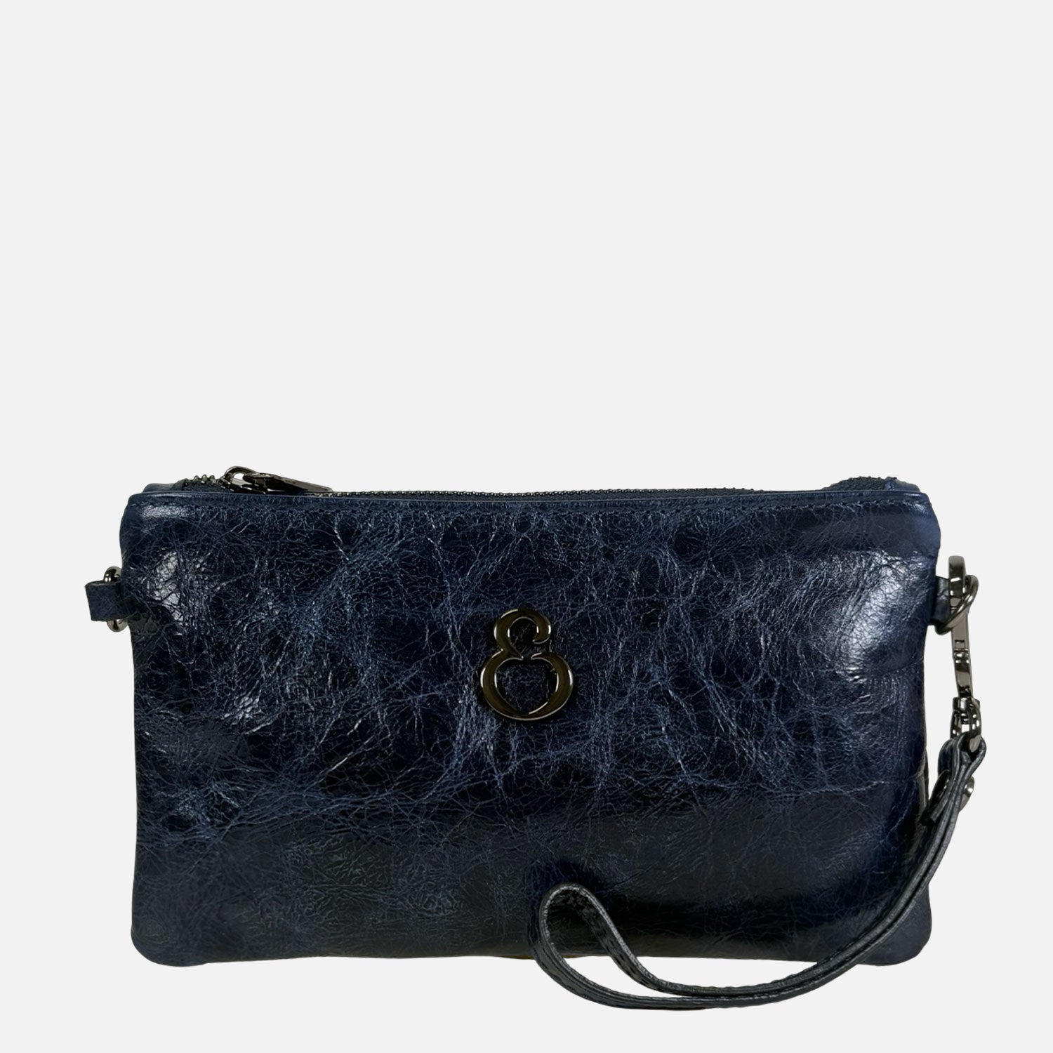 Borsa a mano Mini Grace Onice Pelle Vintage Dark SPEDIZIONE DAL 04/12