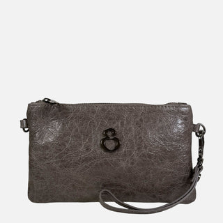 Borsa a mano Mini Grace Roccia Pelle Vintage Dark