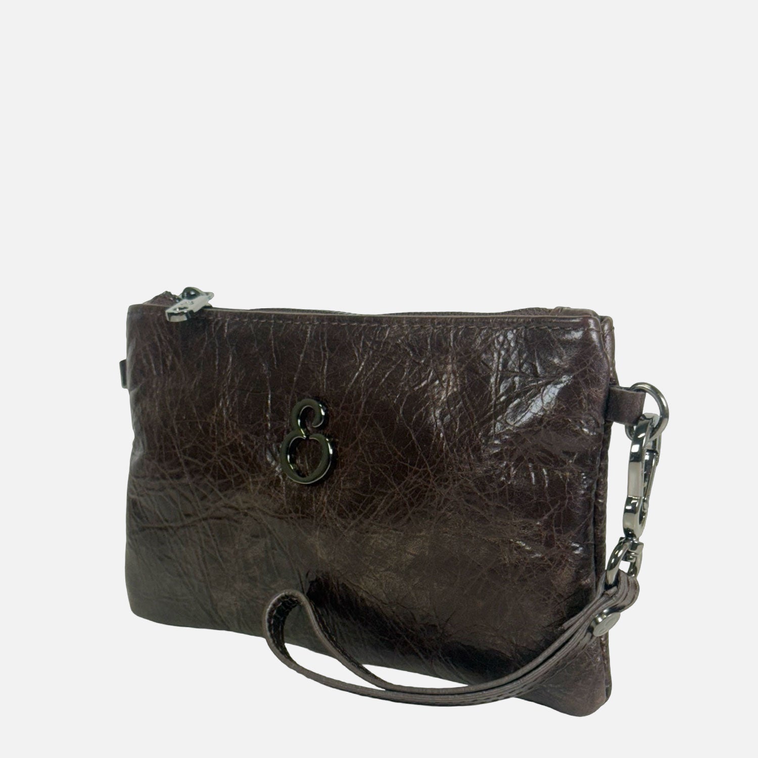 Borsa a mano Mini Grace Agata Pelle Vintage Dark SPEDIZIONE DAL 04/12