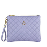 Grazia Lavanda – Pochette – Pelle Matelassé