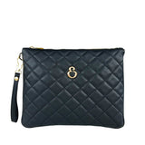 Grazia Nera – Pochette – Pelle Matelassé