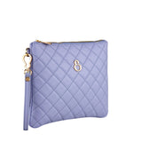 Grazia Lavanda – Pochette – Pelle Matelassé