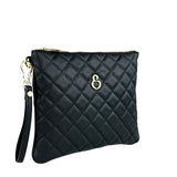 Grazia Nera – Pochette – Pelle Matelassé