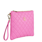 Grazia Cotton Candy – Pochette – Pelle Matelassé