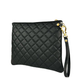 Grazia Nera – Pochette – Pelle Matelassé