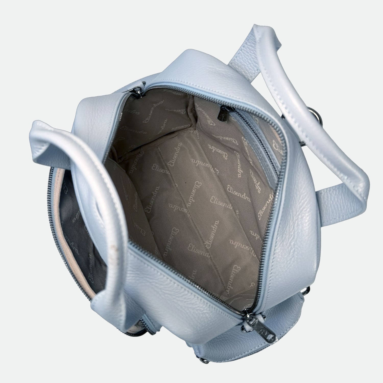 Zaino Kenya Sky Pelle Martellata Dark