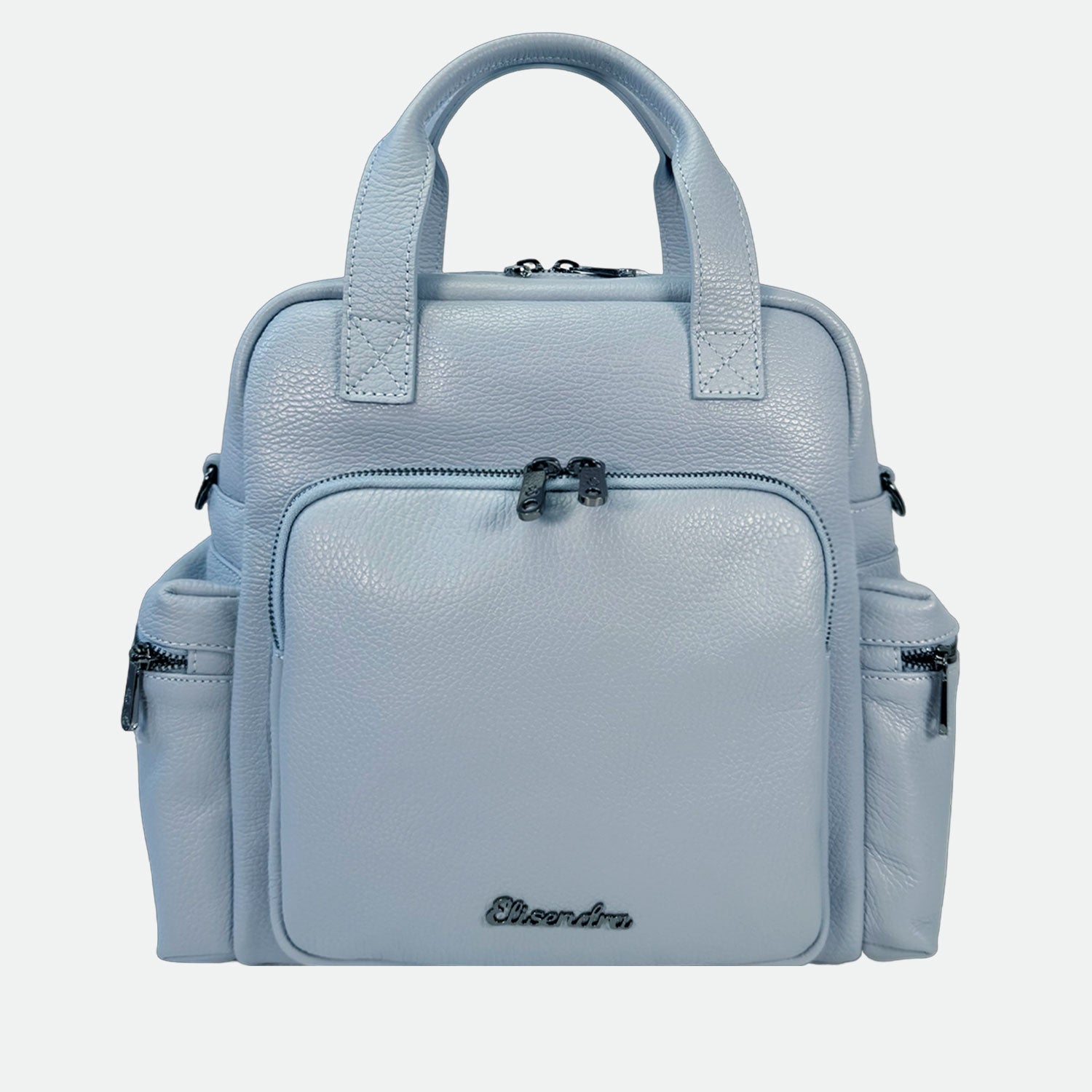 Zaino Kenya Sky Pelle Martellata Dark