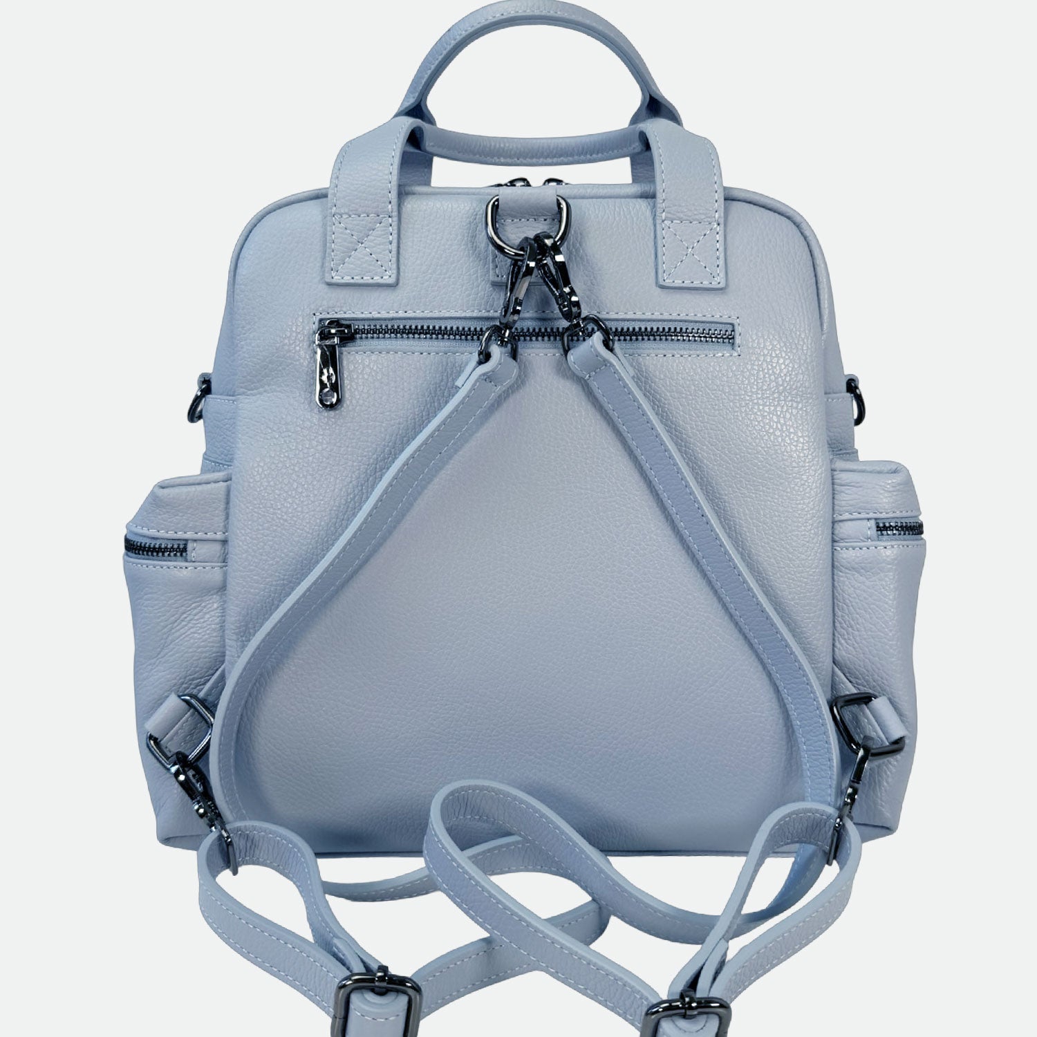 Zaino Kenya Sky Pelle Martellata Dark