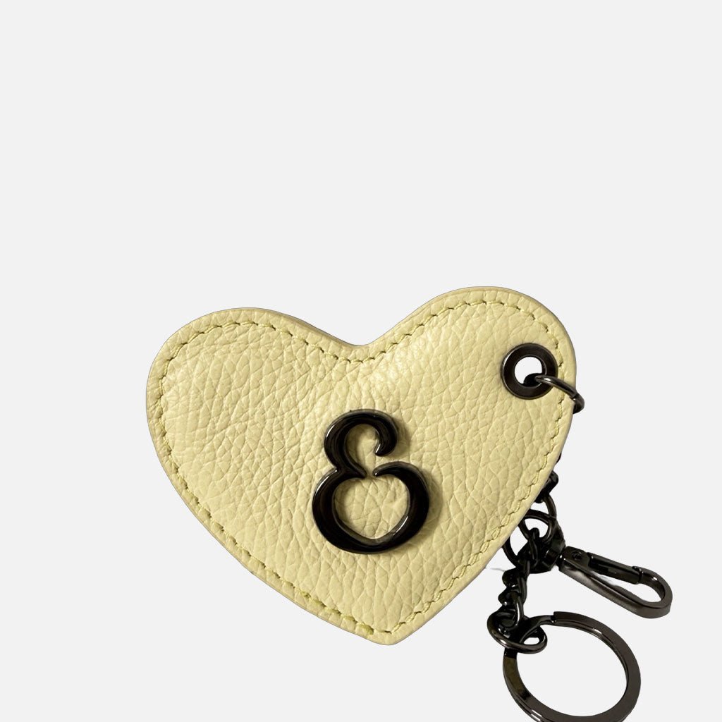 Porta Chiavi Love Lemon Butter Pelle Martellata Dark - Elisendra®