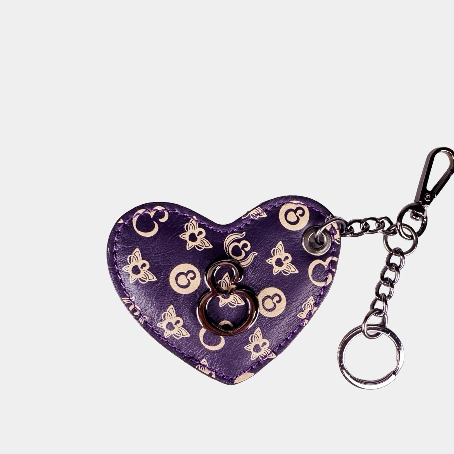 Porta Chiavi Monogram Dark Pelle Liscia