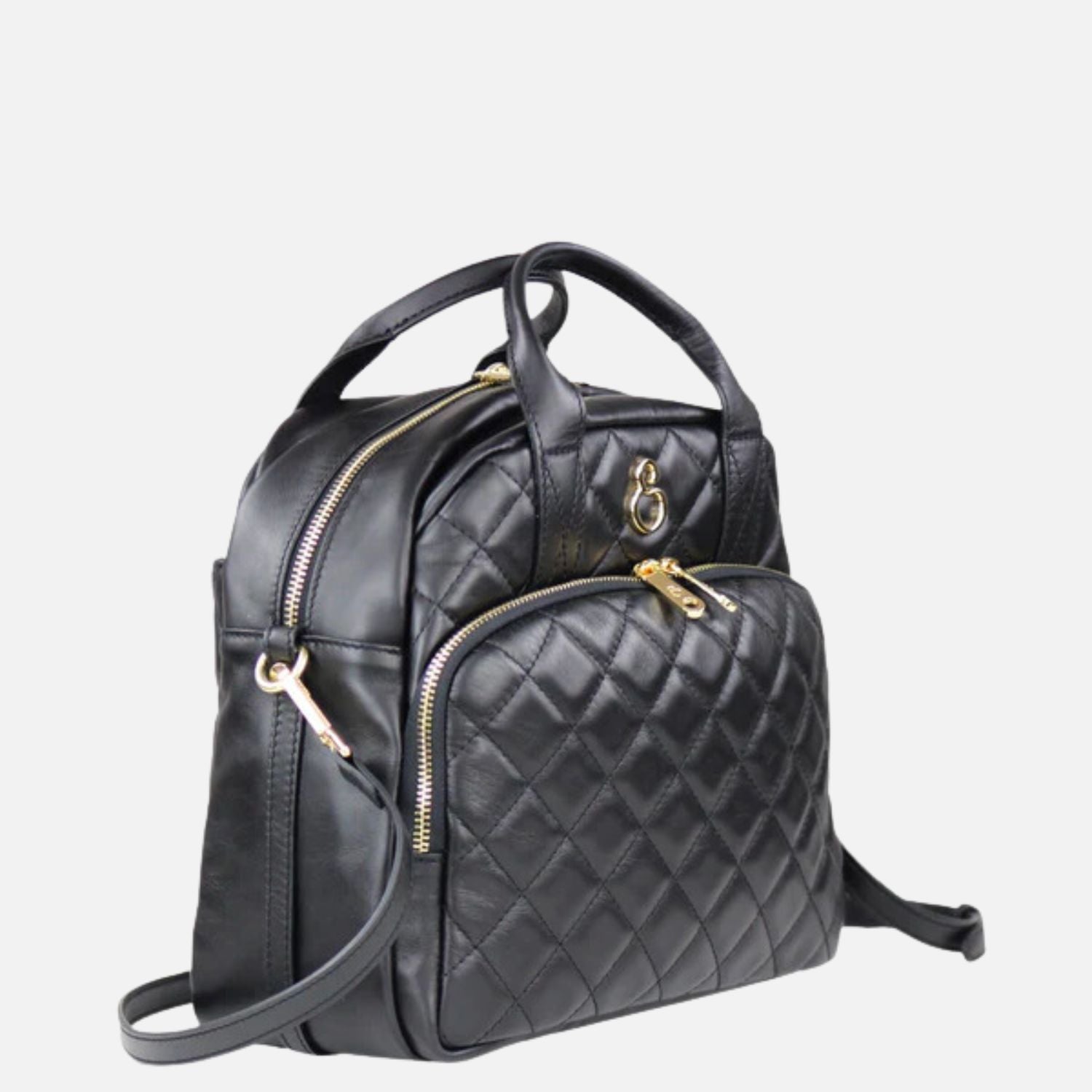 Megane Matelassé Black – Handbag