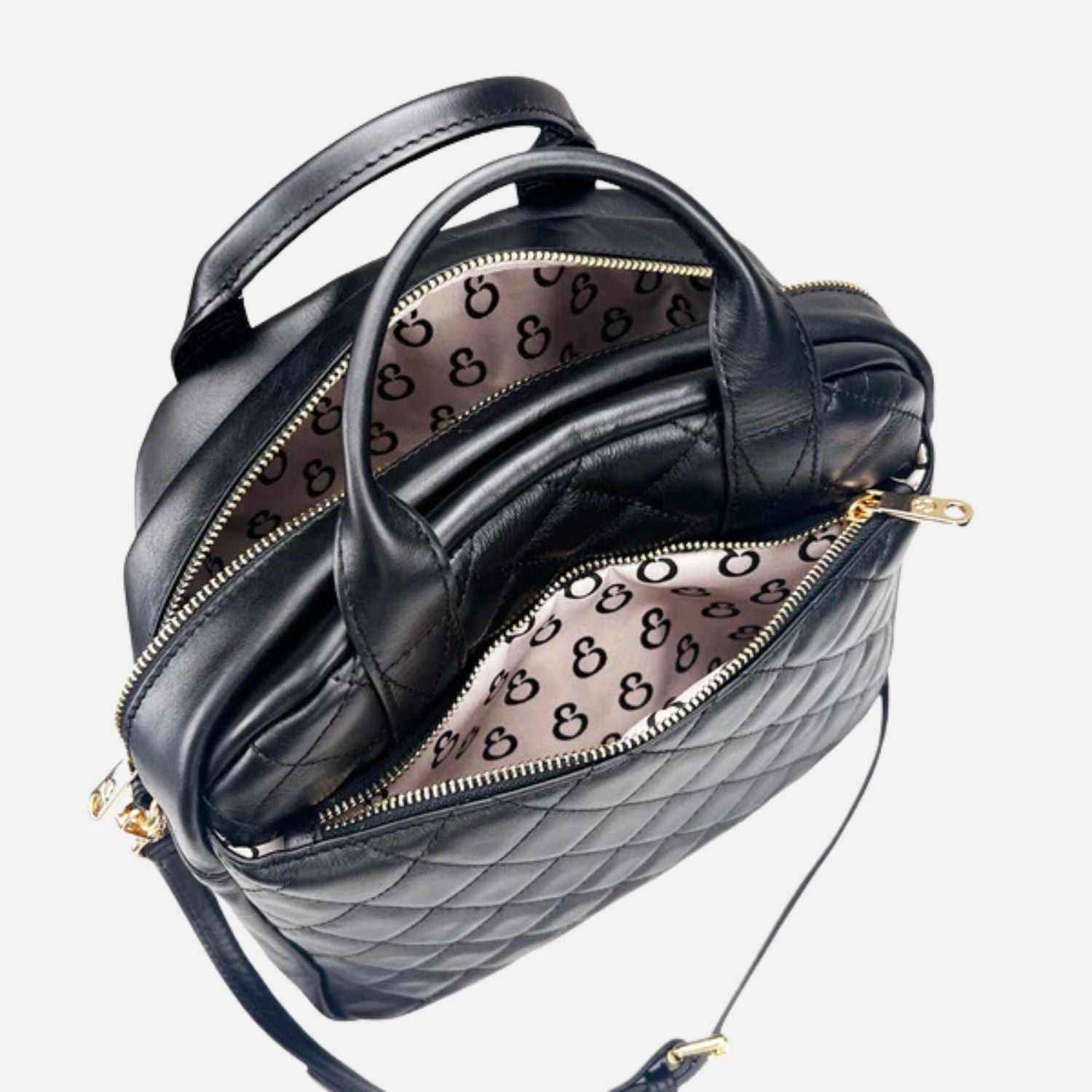 Megane Matelassé Black – Handbag