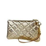 Mini Grace Platino – Pochette – Pelle Matelassé