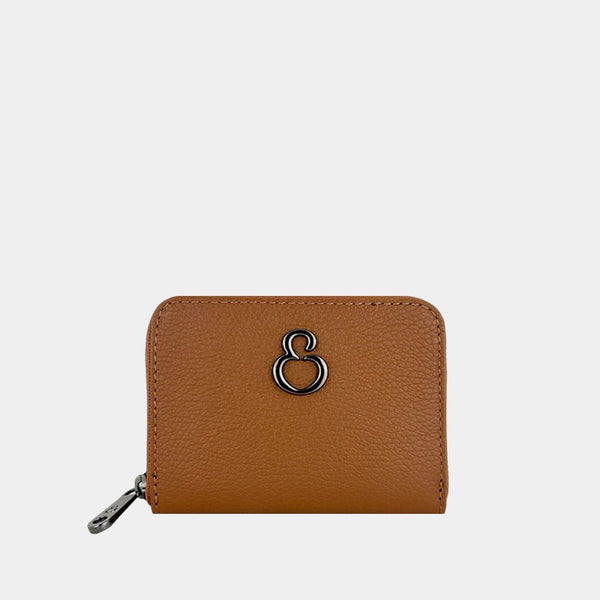 G-WALLET® Classic Portafoglio Mini In Vera Pelle Con Scomparto Monete