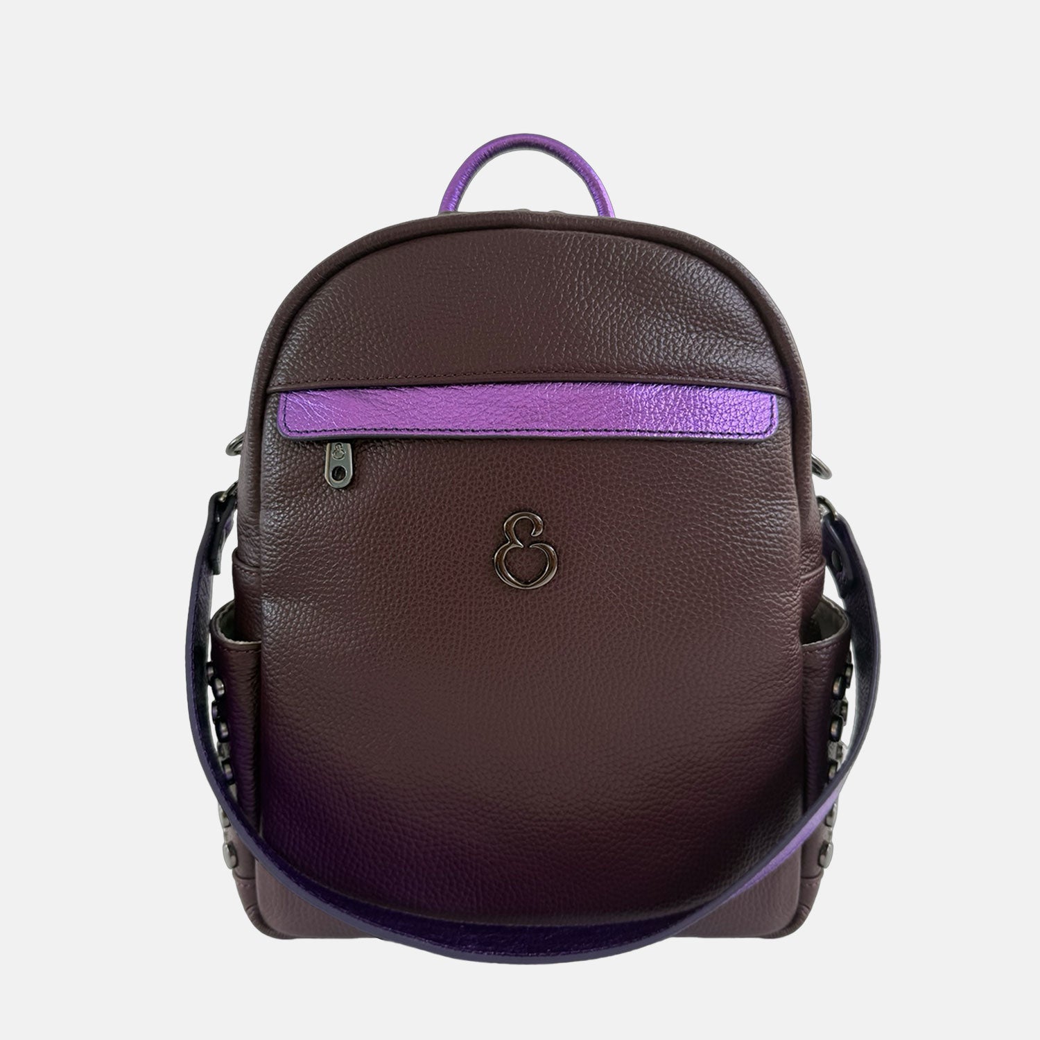 Zaino Niki Amarone Pelle Martellata Dark