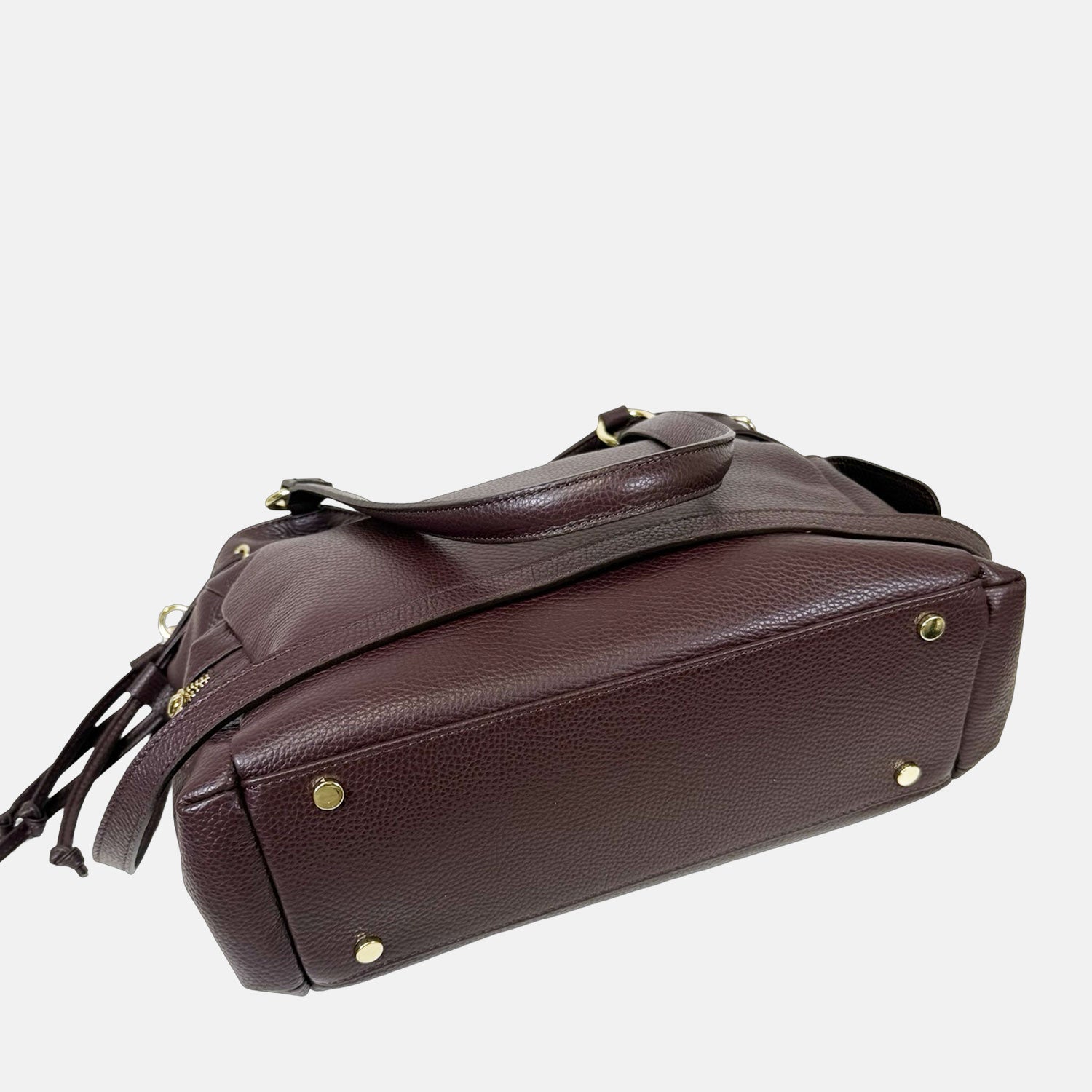 Borsa a spalla Pandora Amarone Pelle Martellata Oro