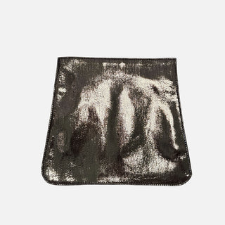 Pannello Argento Pelle Laminata Effetto Crackle