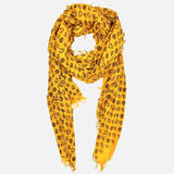 Pashmina Monogram Curry