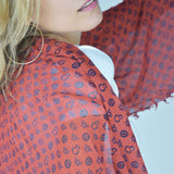 Pashmina Monogram Paprika