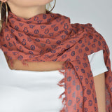 Pashmina Monogram Paprika