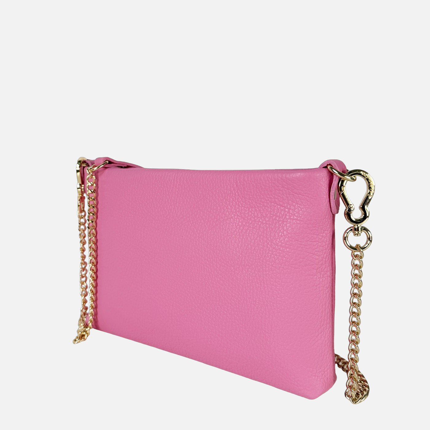 Pochette Essenza Cotton Candy Pelle Martellata Oro