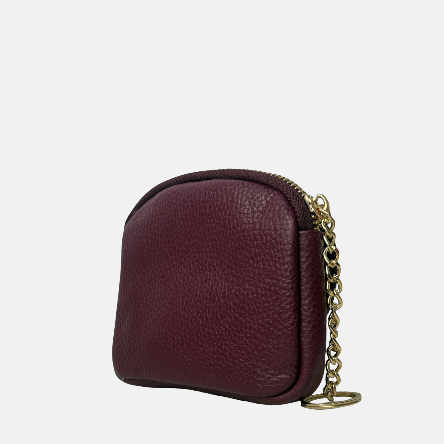 Porta chiavi Pocket Vinaccia Pelle Martellata Oro