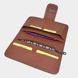 Dory Dark – Portafoglio – Pelle Martellata Bruciato