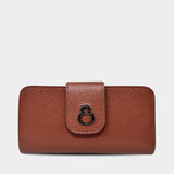 Dory Dark – Portafoglio – Pelle Martellata Bruciato