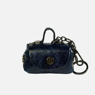 Portamonete Onice Pelle Vintage Dark