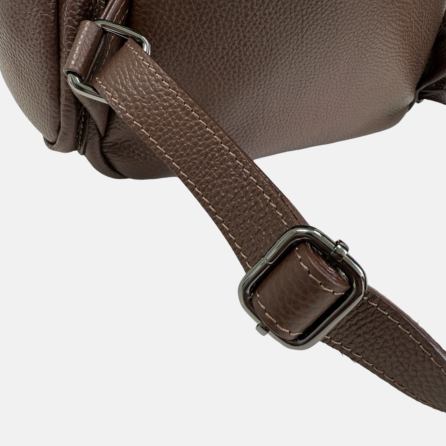 Zaino Saray Cioccolato Pelle Martellata Dark