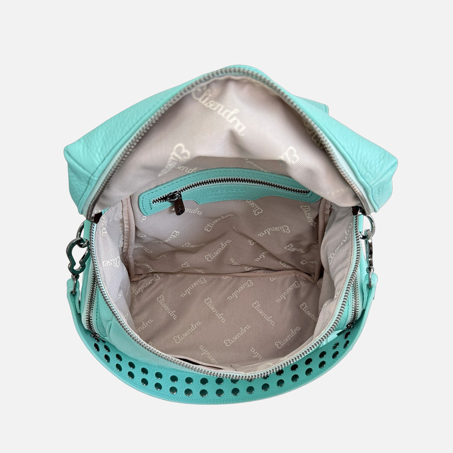 Zaino Saray Tiffany Pelle Martellata GOLD SPEDIZIONE DAL 04/07