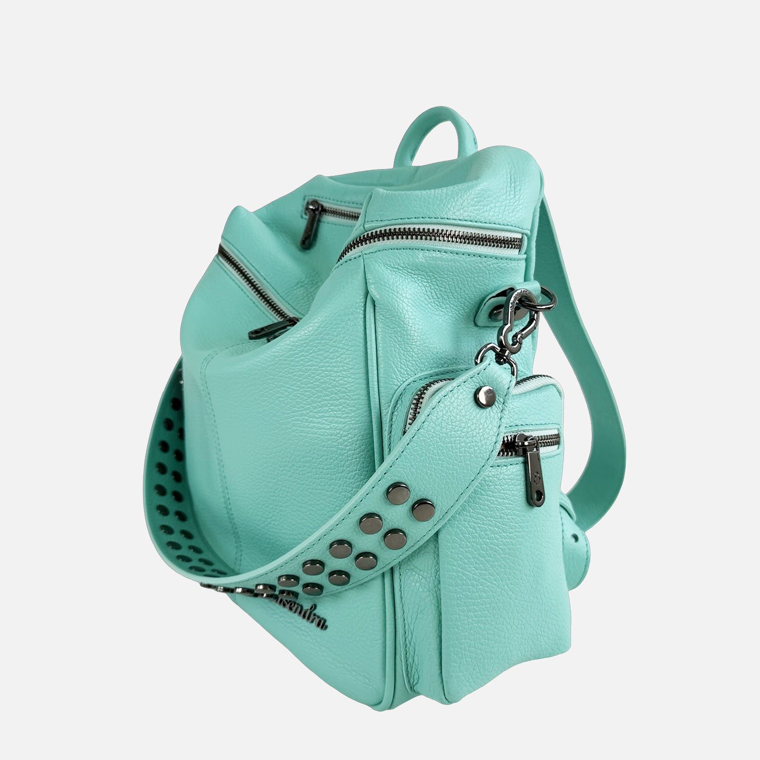 Zaino Saray Tiffany Pelle Martellata GOLD SPEDIZIONE DAL 04/07