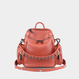Saray Mini Cannella – Zaino – Pelle Martellata – 2024