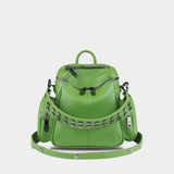 Saray Mini Pistacchio – Zaino – Pelle Martellata – 2024