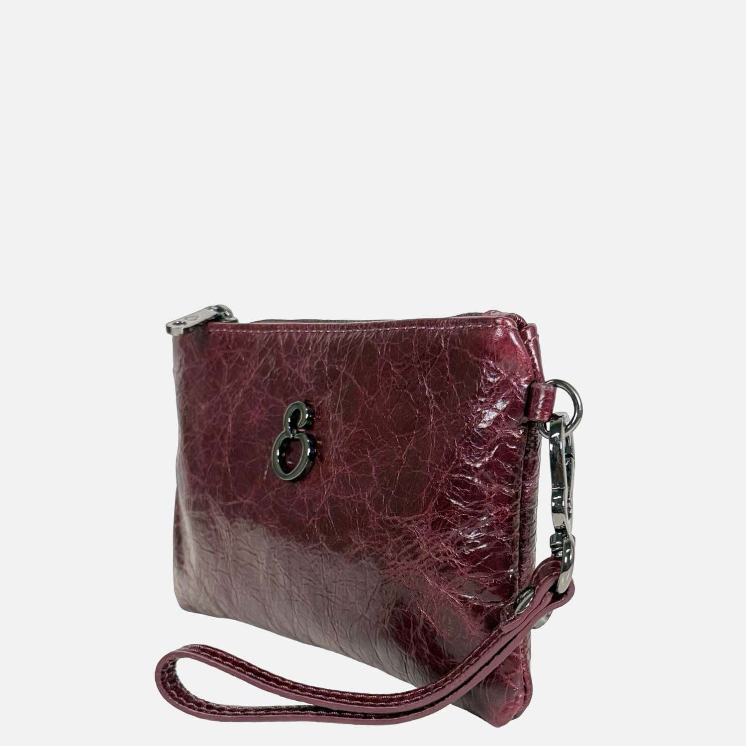 Borsa a mano Mini Grace Rubino Pelle Vintage Dark SPEDIZIONE DAL 04/12
