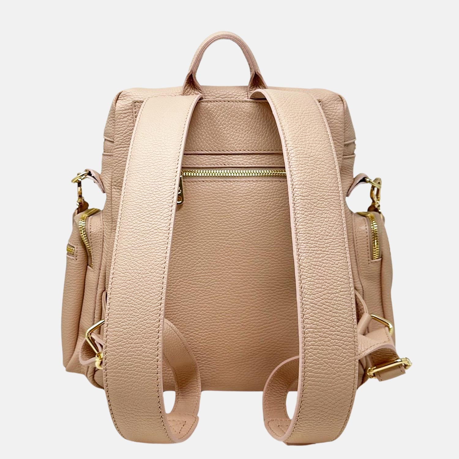 Saray Black – Backpack – Textured Leather – 2023