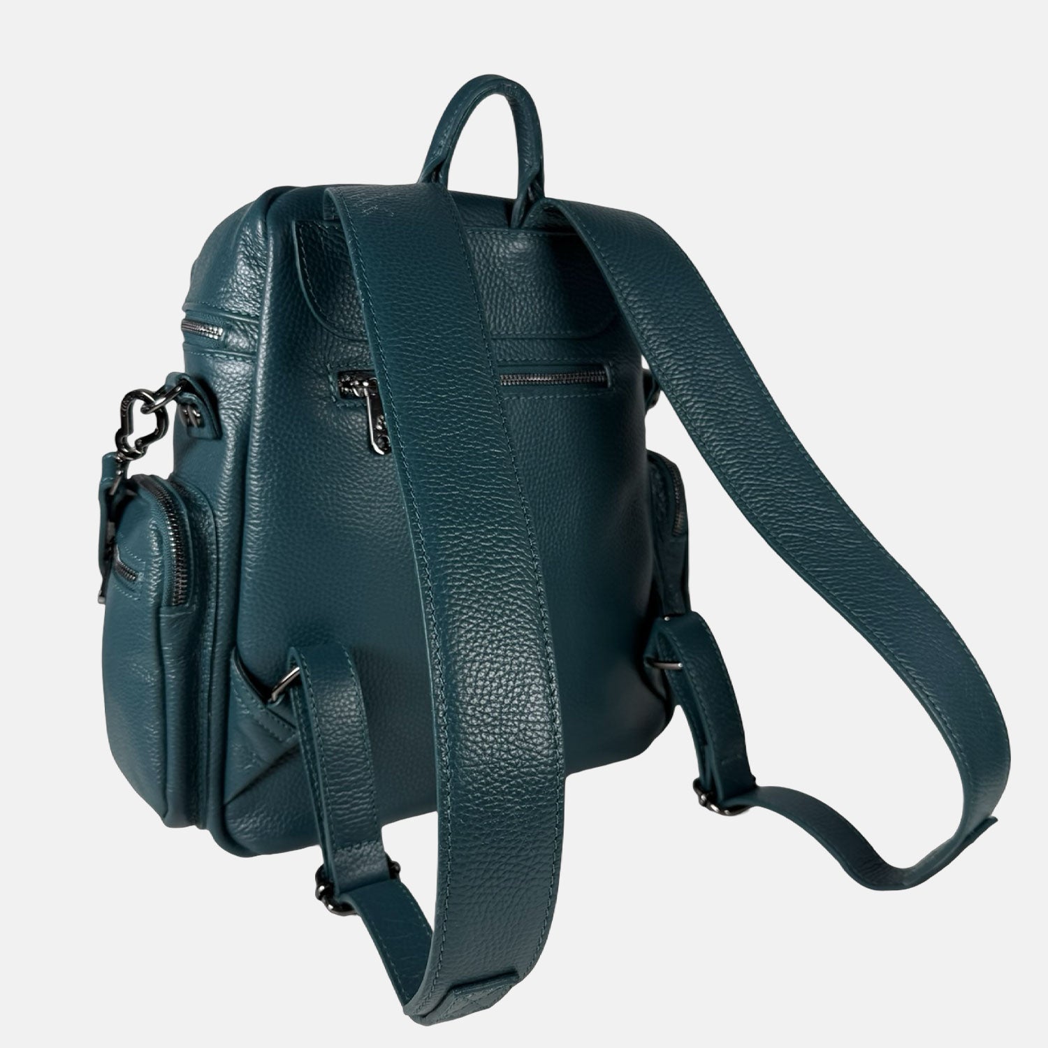 Zaino Saray Ottanio Pelle Martellata Dark