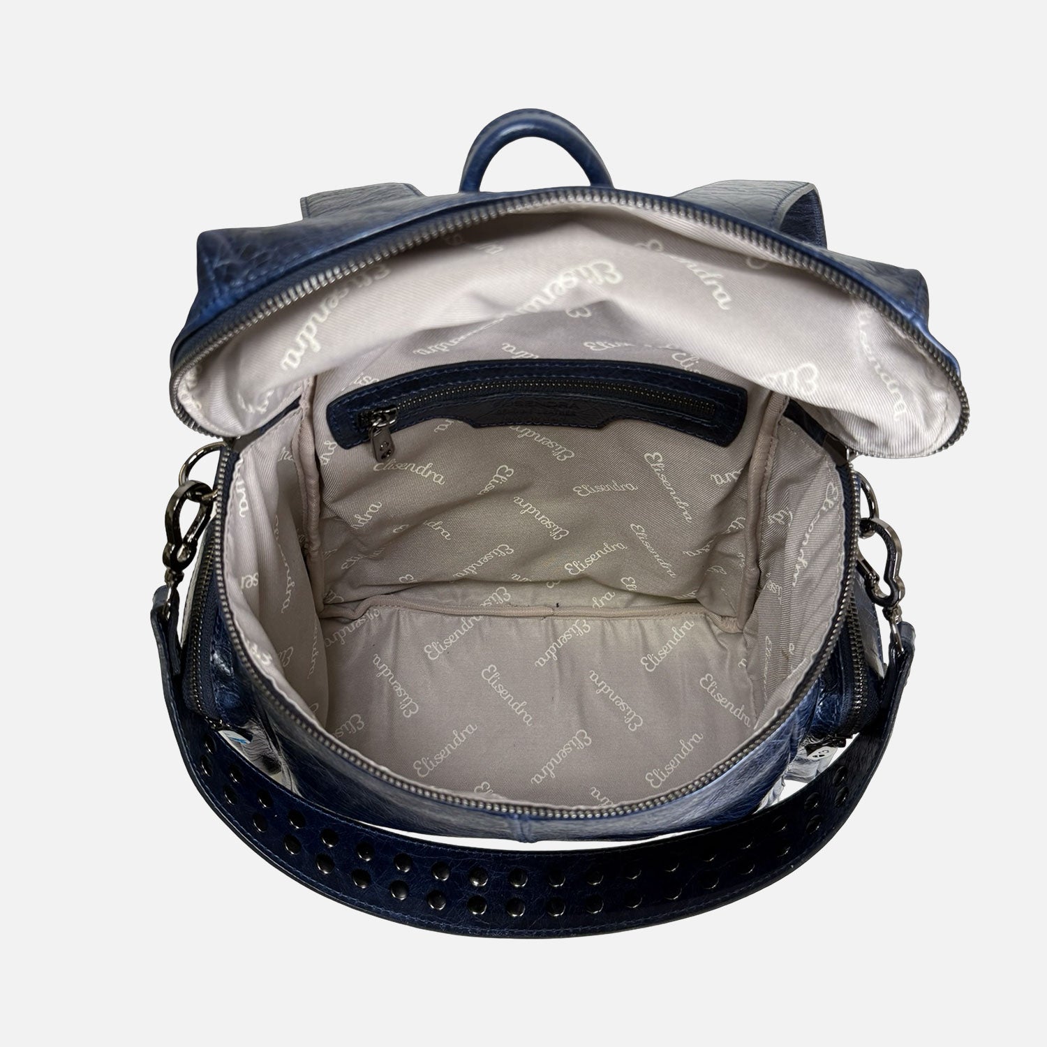 Zaino Saray Onice Pelle Vintage Dark SPEDIZIONE DAL 04/12