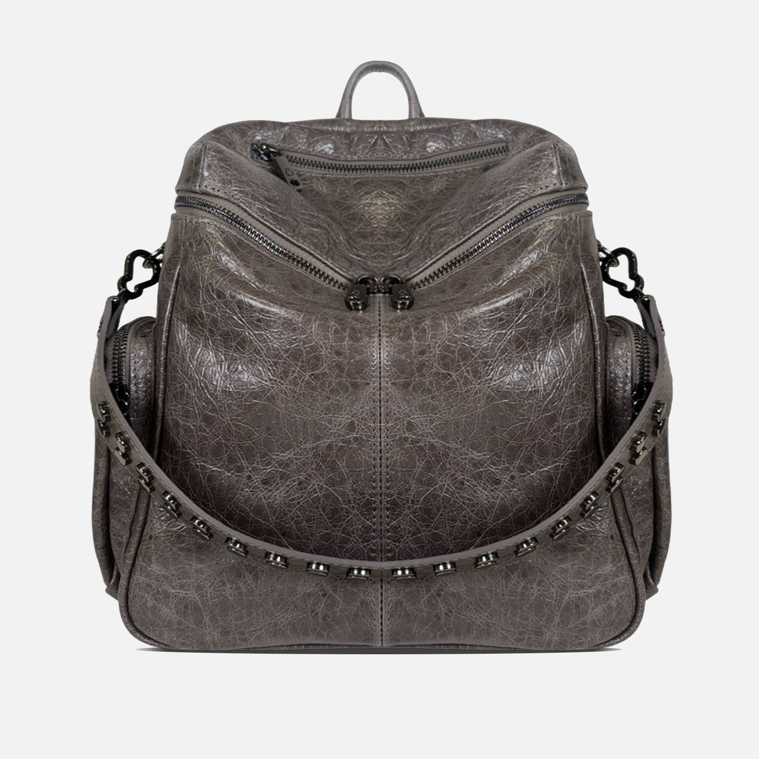 Zaino Saray Roccia Pelle Vintage Dark SPEDIZIONE DAL 04/12