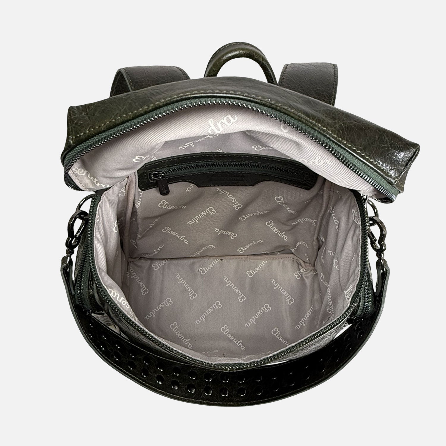 Zaino Saray Malachite Pelle Vintage Dark SPEDIZIONE DAL 04/12