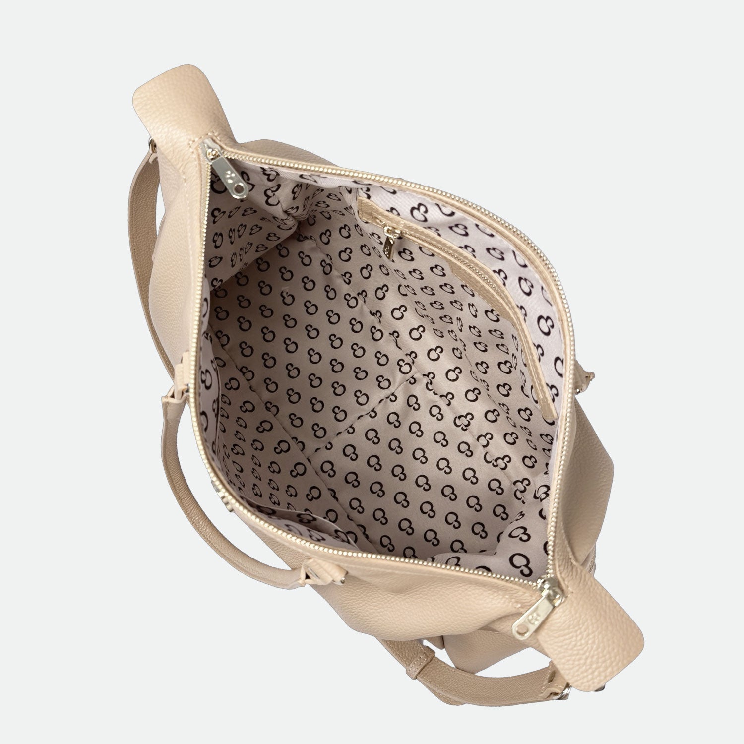 Shopper Stella Savana Pelle Martellata Oro