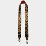 Tracolla Regolabile Oro – Pelle Brillante Animalier Oro