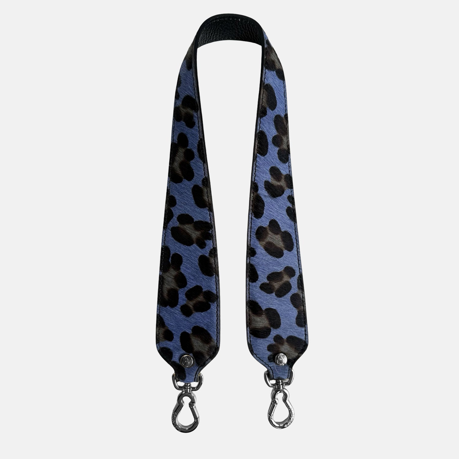 Tracolla 70 cm Nero Cavallino Blu Dark
