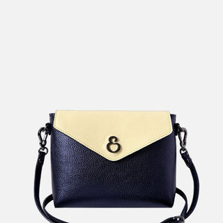 Borsa a tracolla Holly Moonlight Pelle Martellata Dark