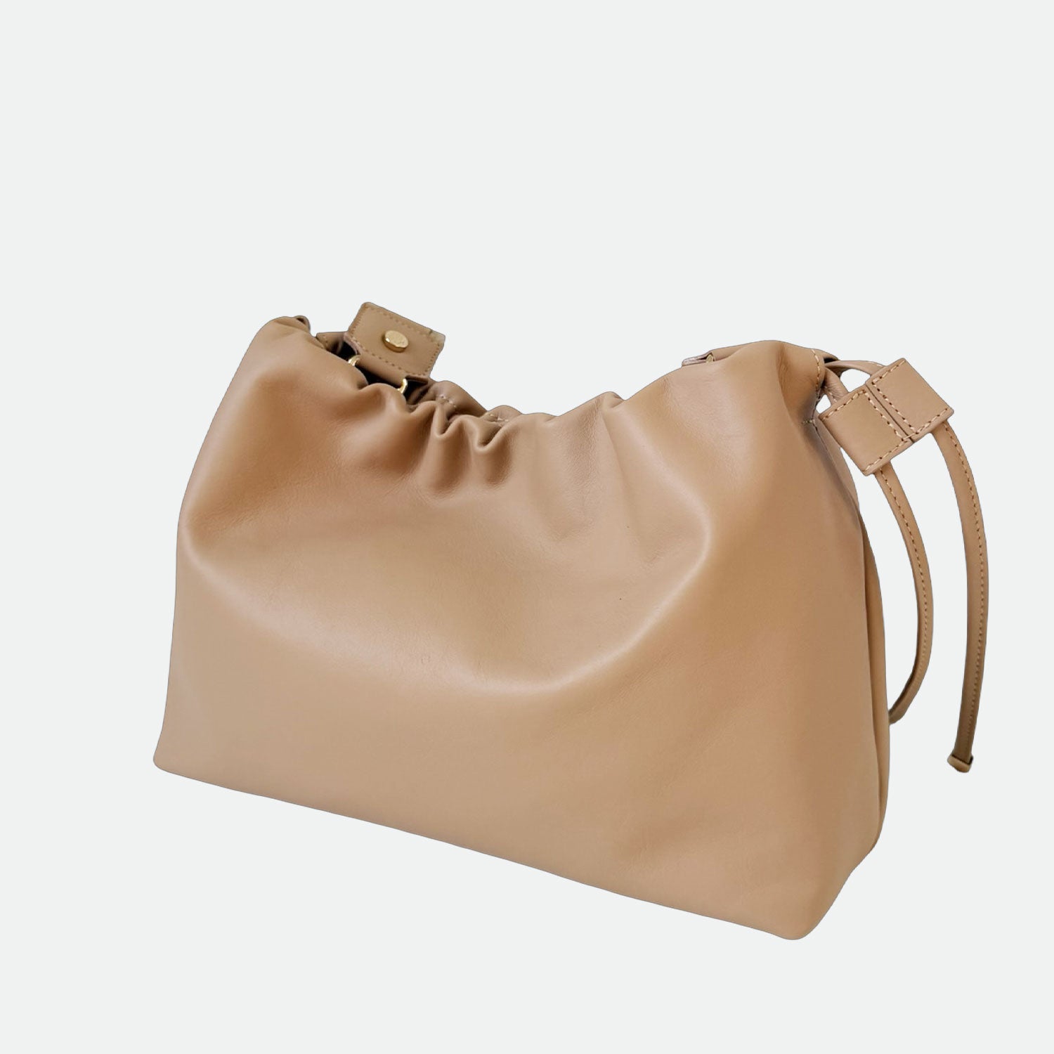 Borsa a tracolla Sienna Savana Pelle liscia e corda grezza Oro SPEDIZIONE DAL 06/05 - Elisendra®