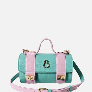 Mini Handbag Mochi Bon Bon Pelle Martellata Oro