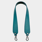 Tracolla Dark – 70 cm – Pelle Martellata Ottanio